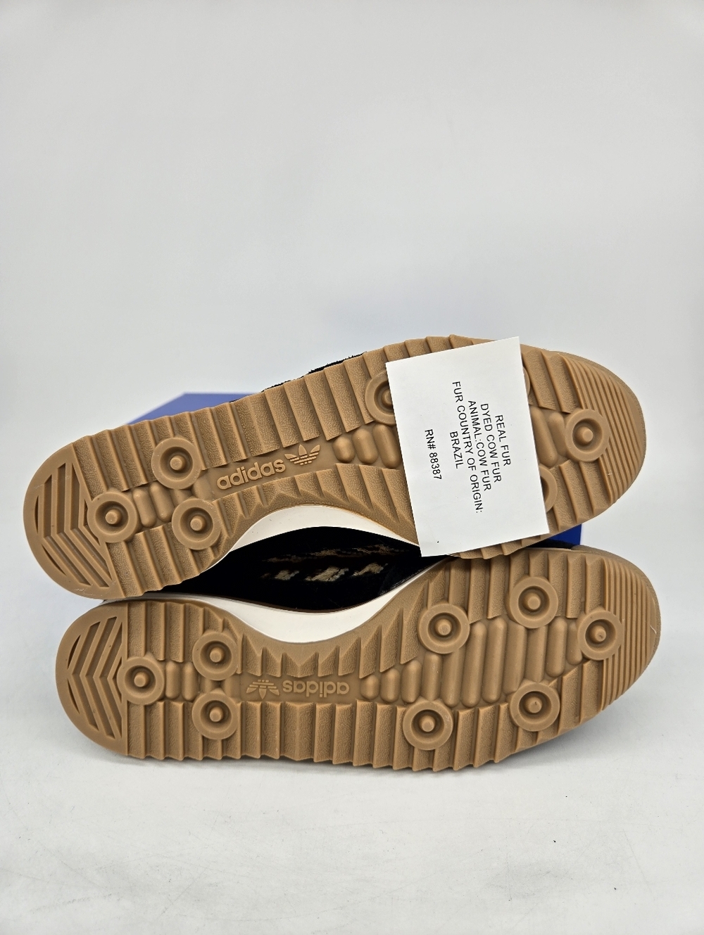 adidas Women's SL72 OG JR1640 Leopard Black Gum Shoes Size 7.5 New - Picture 7 of 8
